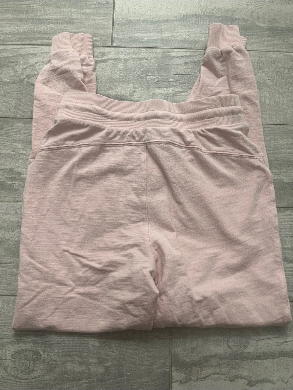 L*Space Light Pink Jogger Sweatpants with Drawstring Waist - Picture 3 of 3